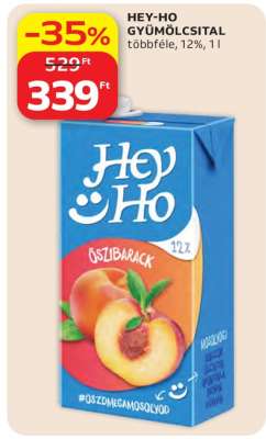 HEY-HO GYÜMÖLCSITAL