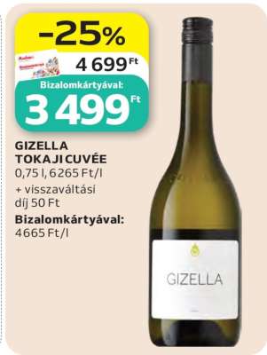 Gizella Tokaji Cuvée