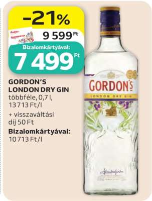 Gordon’s London Dry Gin