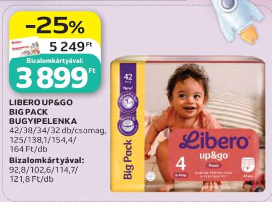 LIBERO UP&GO BIG PACK BUGYIPELENKA