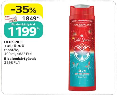 OLD SPICE Tusfürdő*