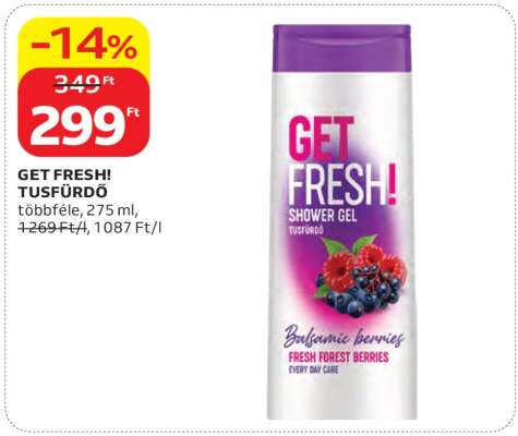 GET FRESH! TUSFÜRDŐ