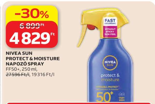 Nivea Sun Protect & Moisture napozó spray