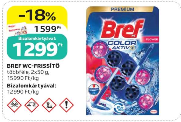 Bref WC-Frissítő
