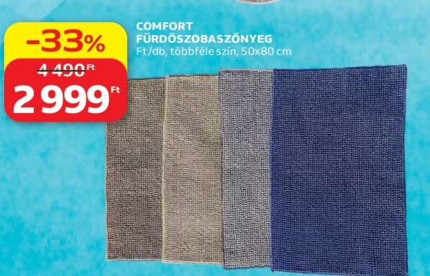 COMFORT FÜRDŐSZOBASZŐNYEG