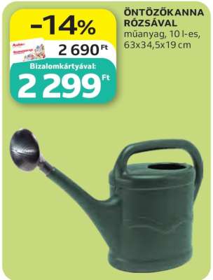 Öntözőkanna Rózsával