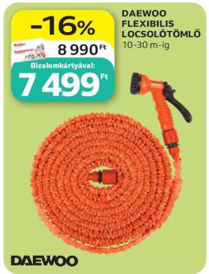 DAEWOO FLEXIBILIS LOCSOLÓTÖMLŐ