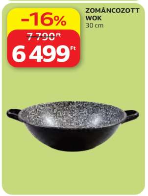 ZOMÁNCOZOTT WOK