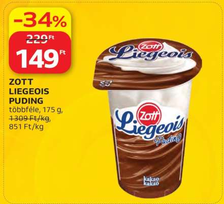 Zott Liegeois Puding