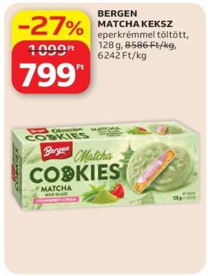 BERGEN MATCHA KEKSZ