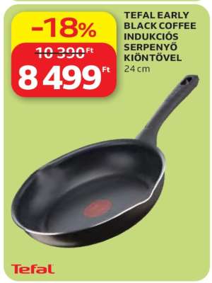 TEFAL EARLY BLACK COFFEE INDUKCIÓS SERPENYŐ KIÖNTŐVEL