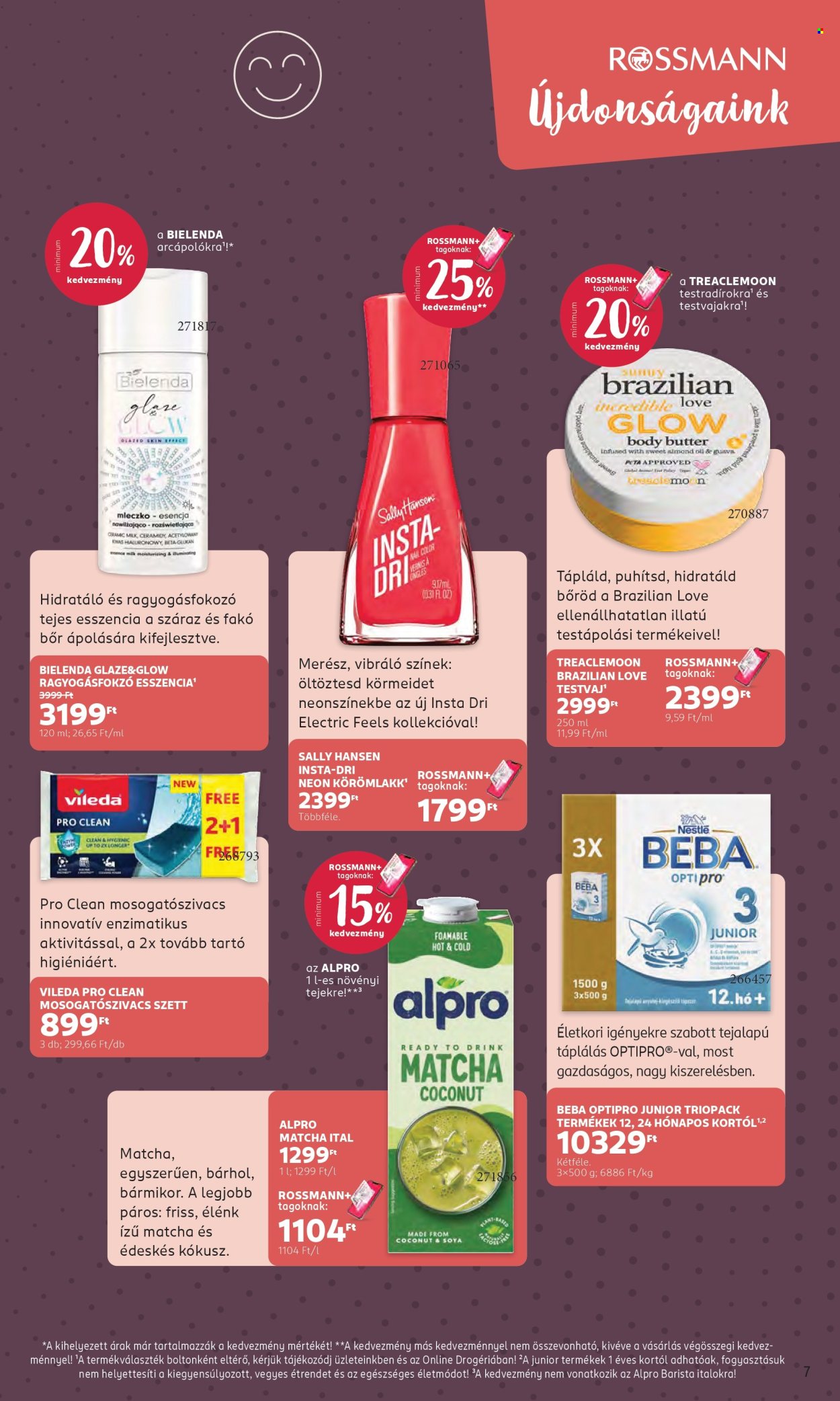 Rossmann akciós újságok - 2026.06.01 - 2026.06.12. Oldal 7