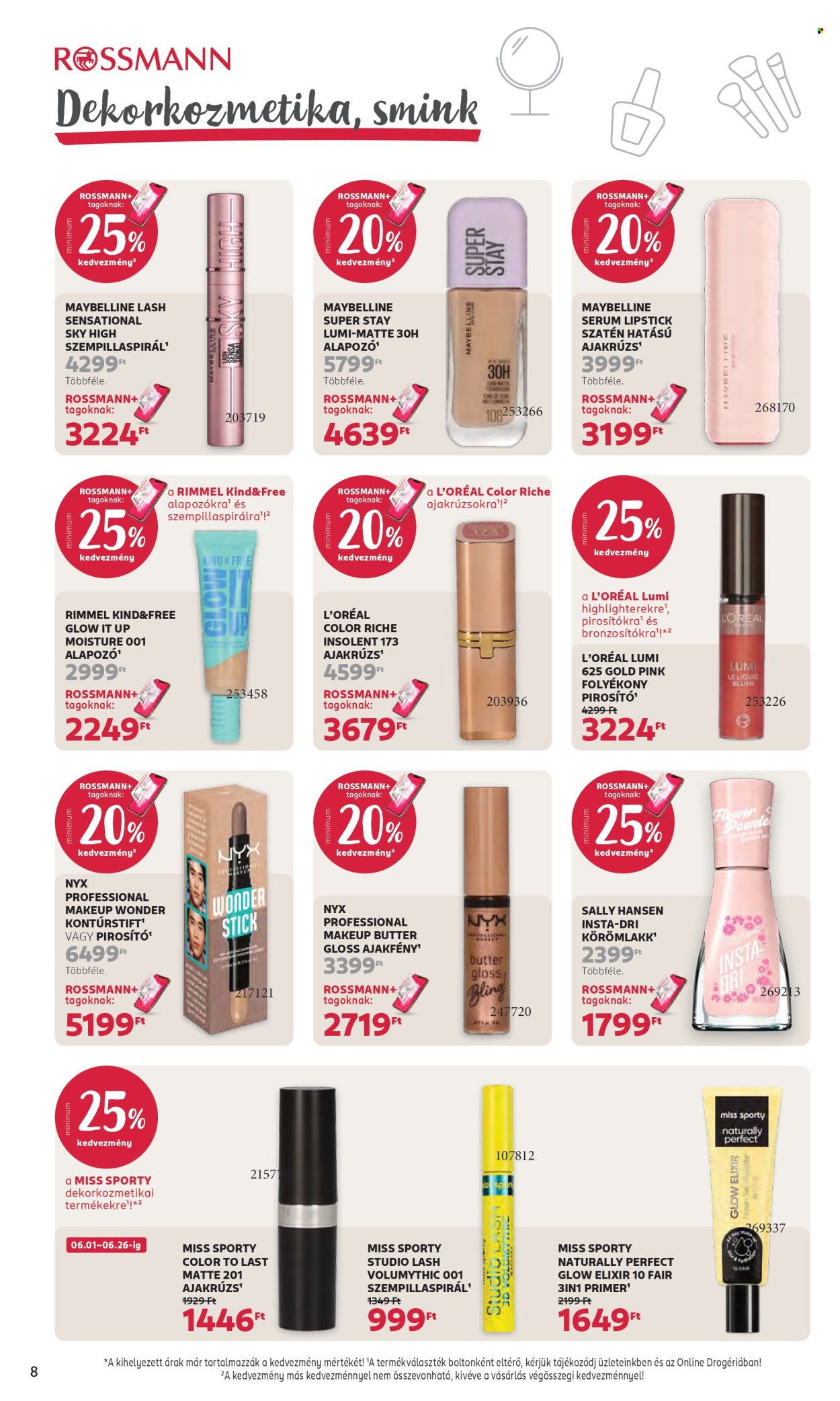 Rossmann akciós újságok - 2026.06.01 - 2026.06.12. Oldal 10