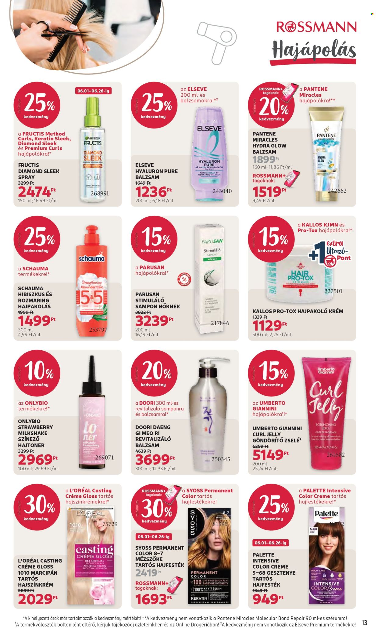 Rossmann akciós újságok - 2026.06.01 - 2026.06.12. Oldal 15