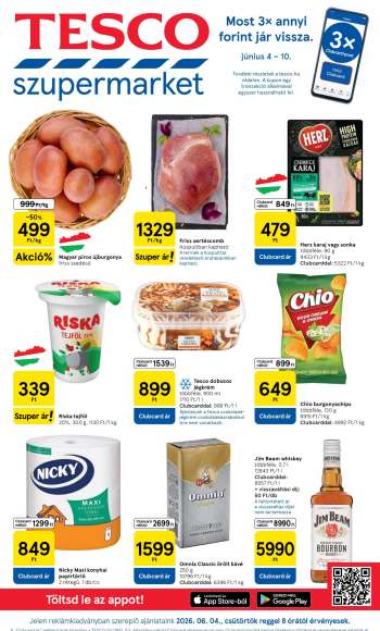 Újság TESCO - 2026.06.04 - 2026.06.10.