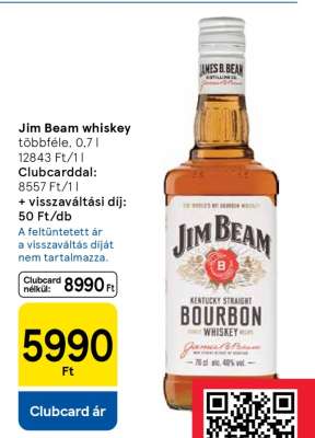 JIM BEAM WHISKEY