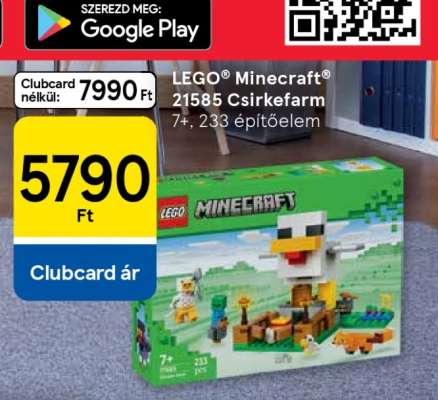 LEGO® Minecraft® 21585 Csirkefarm