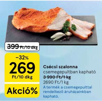 Csécsi szalonna
