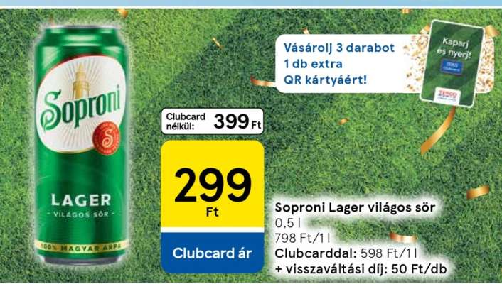 Soproni Lager világos sör