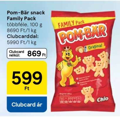 Pom-Bär snack Family Pack