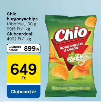 Chio burgonyachips