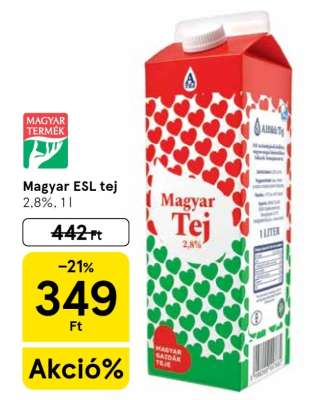 Magyar ESL tej
