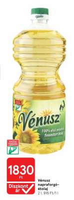 VÉNUSZ Napraforgó-étolaj