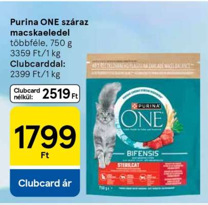 Purina ONE Száraz Macskaeledel