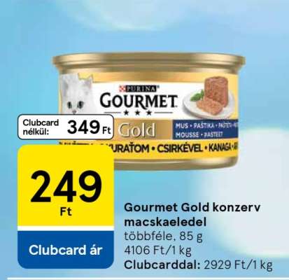 Gourmet Gold konzerv macskaeledel