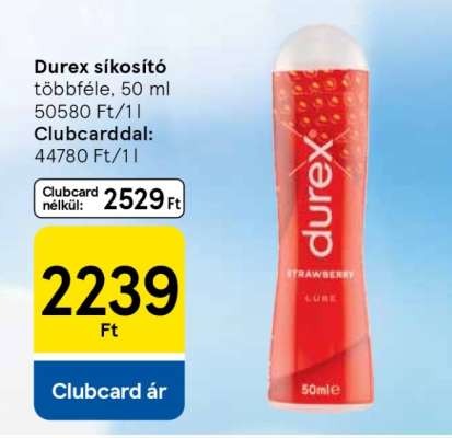 Durex síkosító