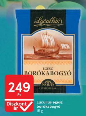 Lucullus egész borókabogyó