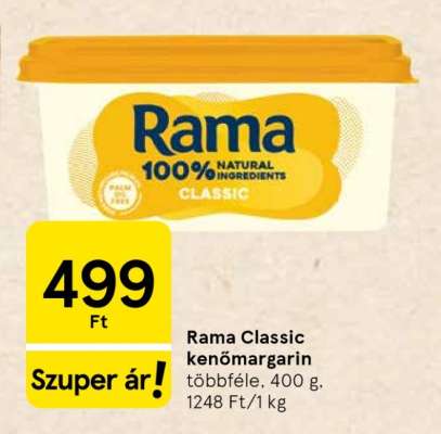 Rama Classic Kenőmargarin