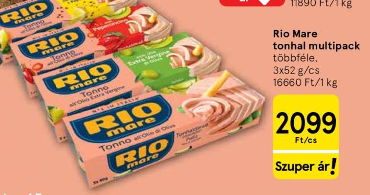 RIO MARE Tonhal Multipack
