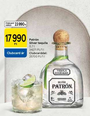 Patrón Silver Tequila