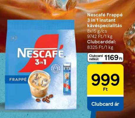 Nescafé Frappé 3 in 1