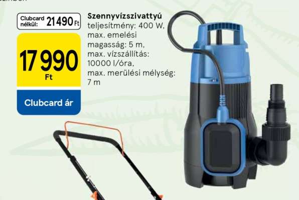 Szennyvízszivattyú