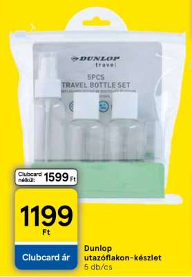 Dunlop utazóflakon-készlet
