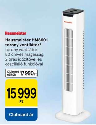 Hausmeister HM8601 torony ventilátor