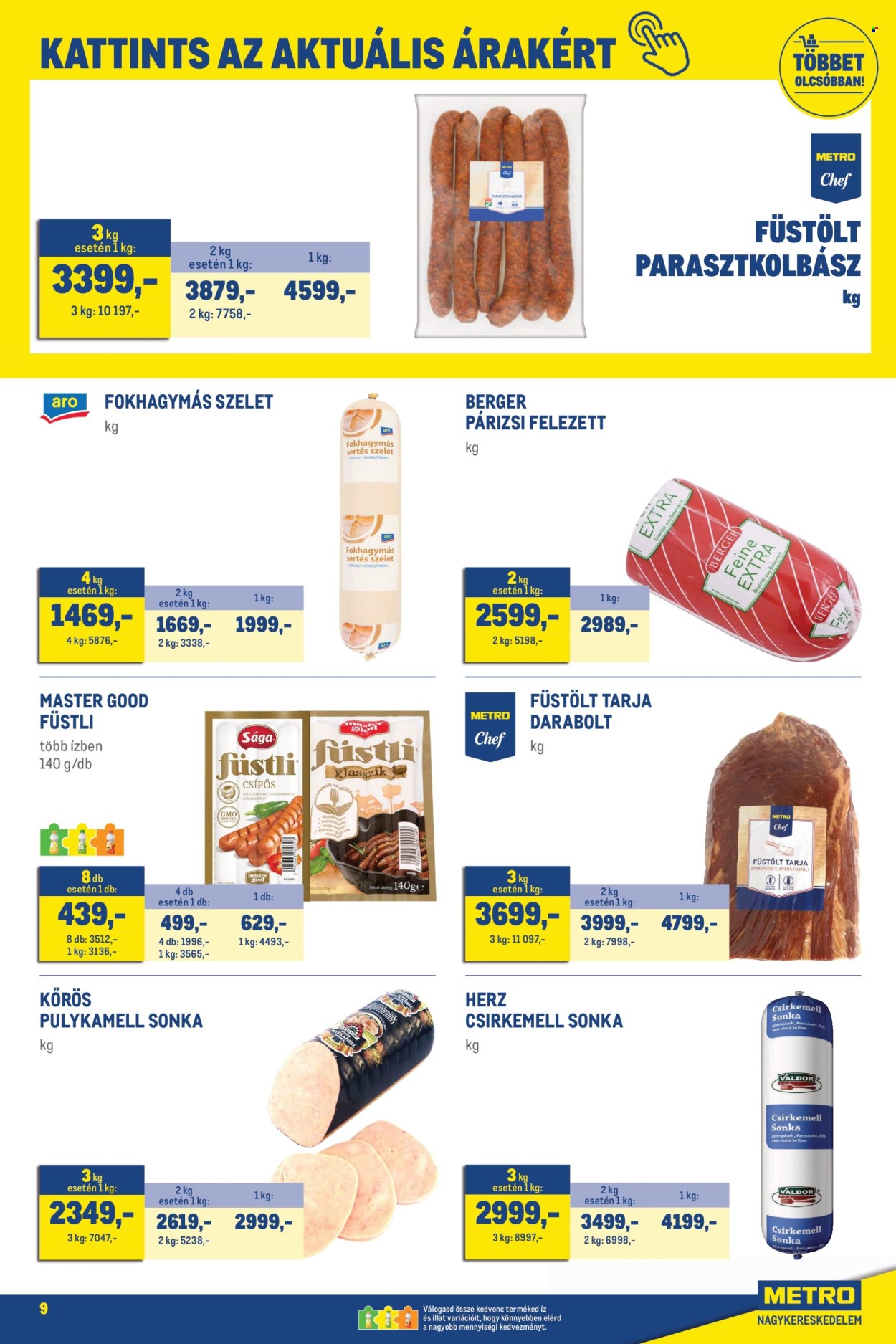 Metro akciós újságok - 2026.06.01 - 2026.06.30. Oldal 9