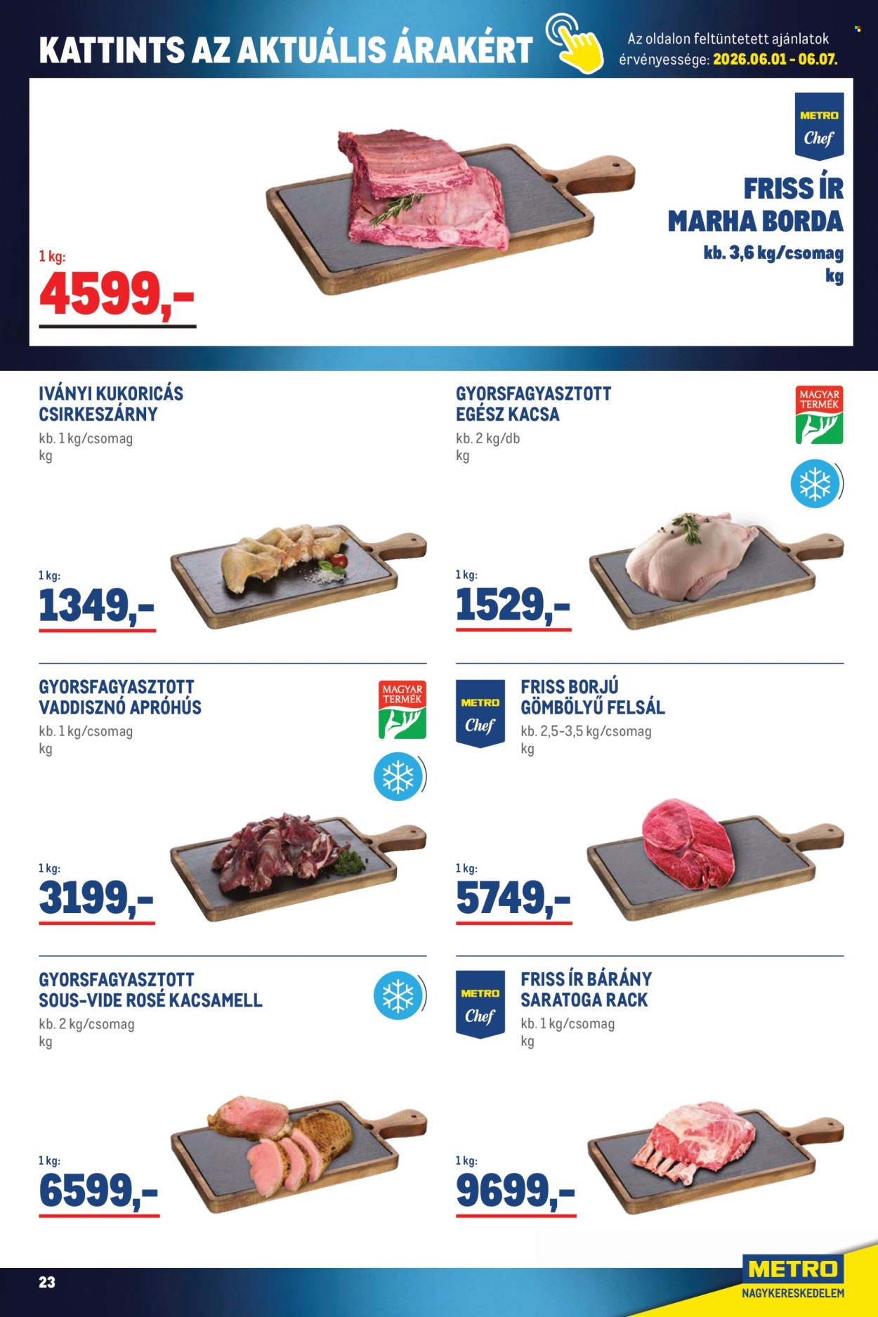 Metro akciós újságok - 2026.06.01 - 2026.06.30. Oldal 23