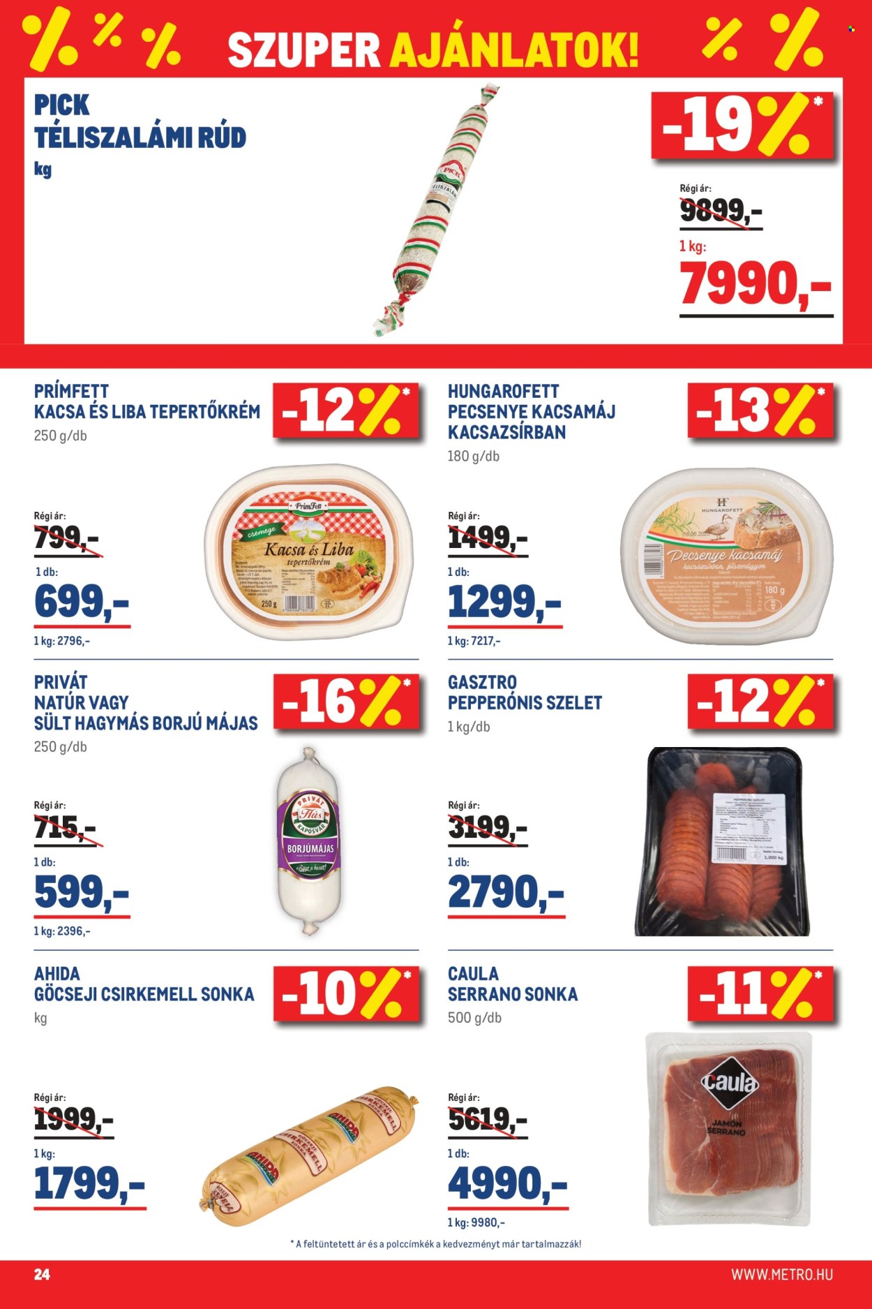 Metro akciós újságok - 2026.06.01 - 2026.06.30. Oldal 24