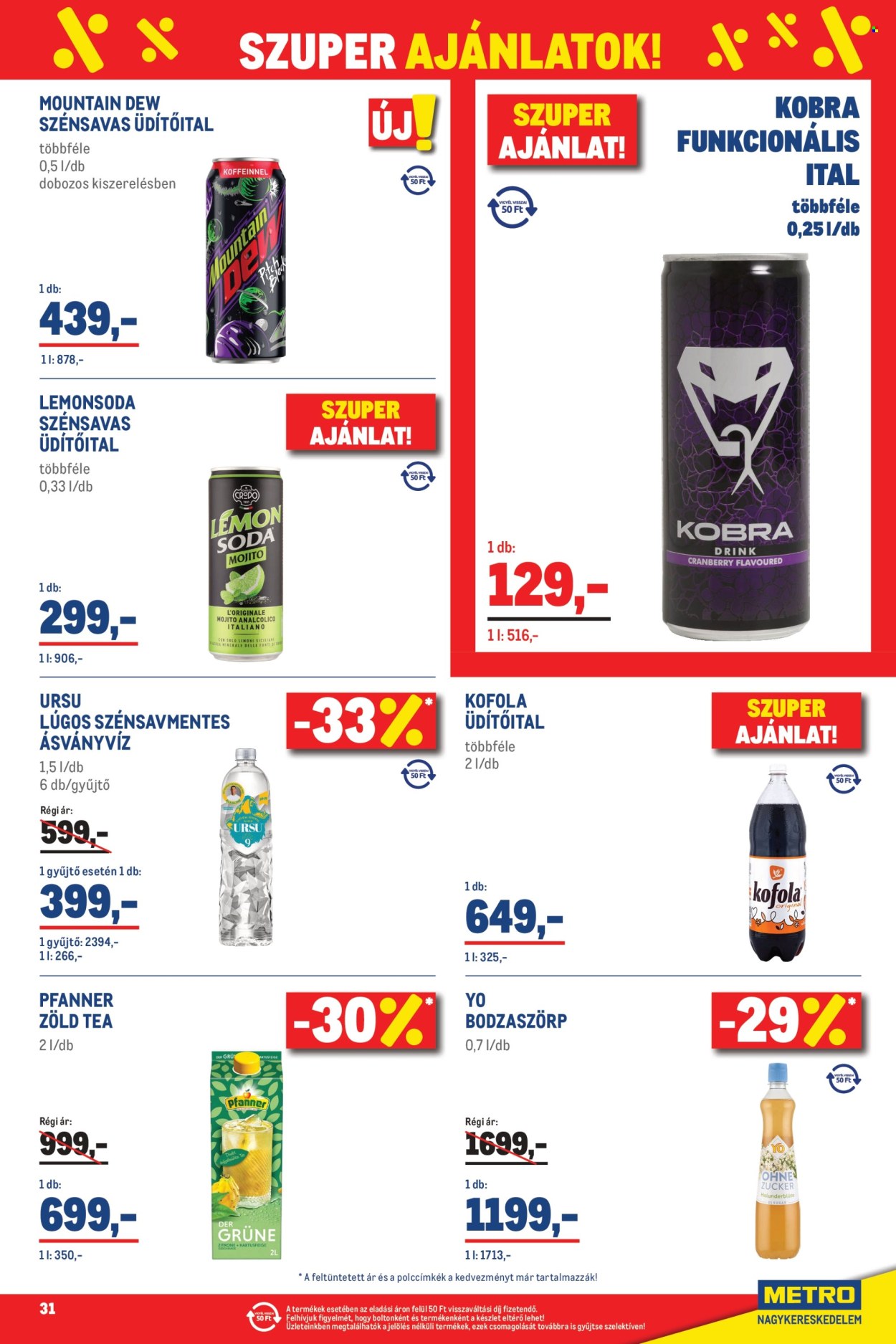 Metro akciós újságok - 2026.06.01 - 2026.06.30. Oldal 31