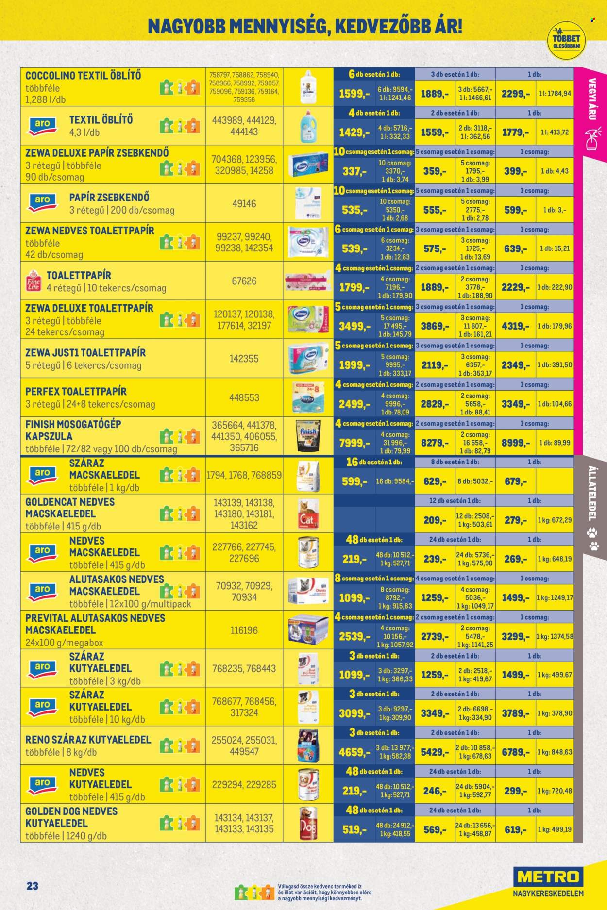 Metro akciós újságok - 2026.06.01 - 2026.06.30. Oldal 23