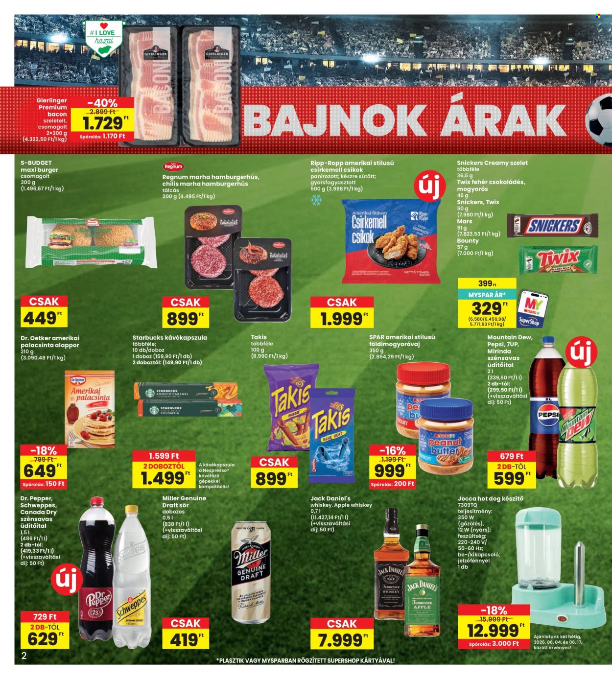 INTERSPAR akciós újságok - 2026.06.04 - 2026.06.10. Oldal 2