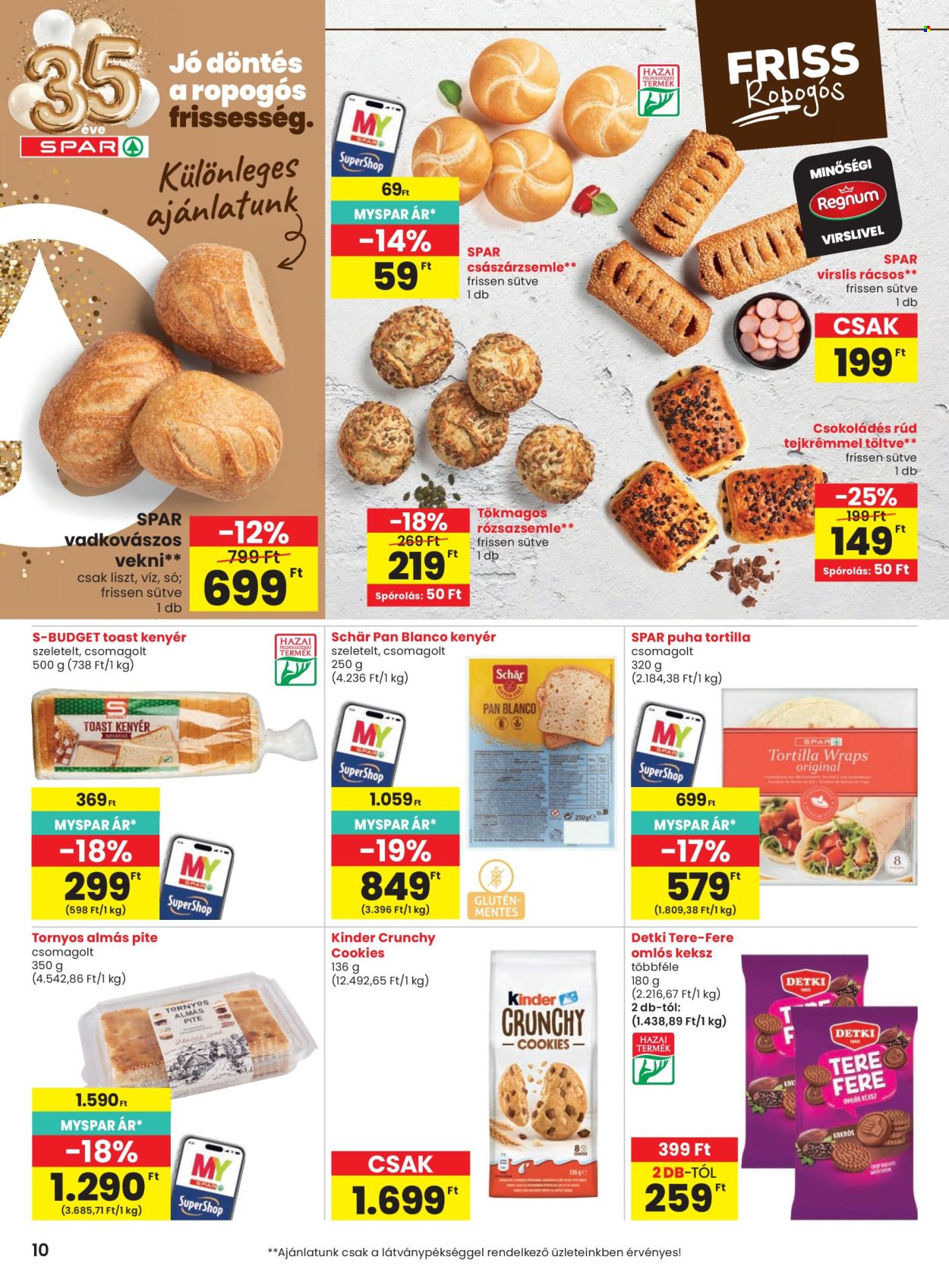SPAR akciós újságok - 2026.06.04 - 2026.06.10. Oldal 10