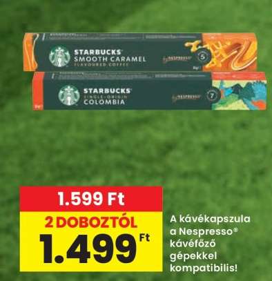 STARBUCKS SMOOTH CARAMEL / SINGLE ORIGIN COLOMBIA