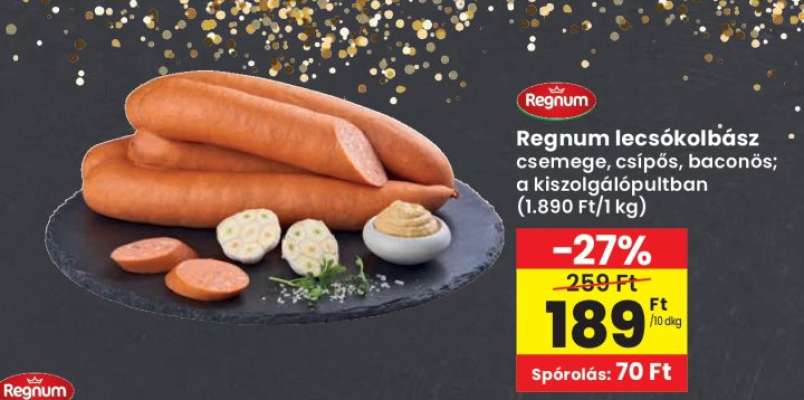Regnum lecsókolbász