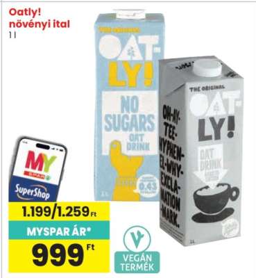 Oatly! növényi ital
