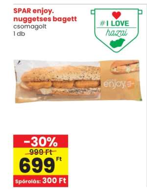 SPAR enjoy. nuggets bagett