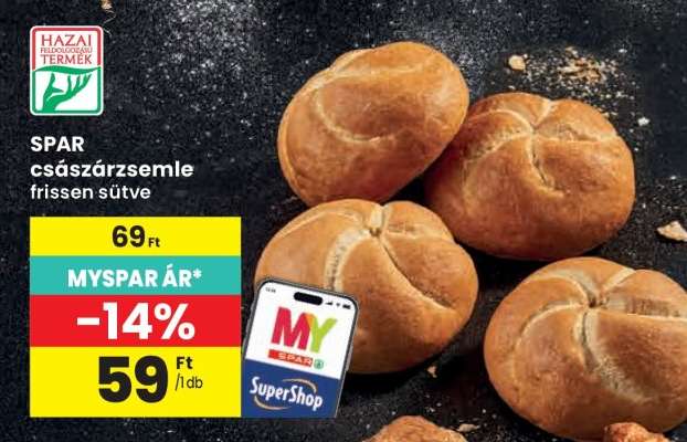 SPAR császárzsemle